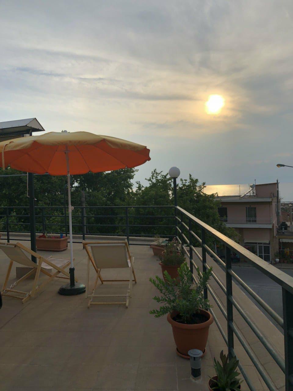 Ferienwohnung Anna Georgiou Skala Sotiros Exterior foto