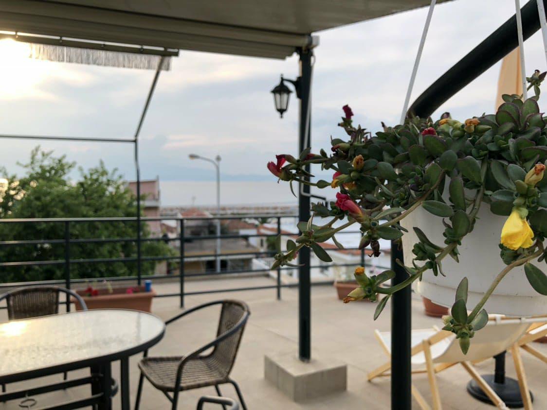 Ferienwohnung Anna Georgiou Skala Sotiros Exterior foto